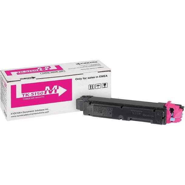 Kyocera TK-5150 M lasertoner - 1T02NSBNL0 Original - Magenta 10000 sider