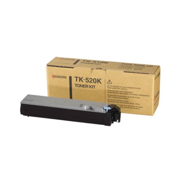 Kyocera TK-520 BK Original lasertoner (6000 sidor)