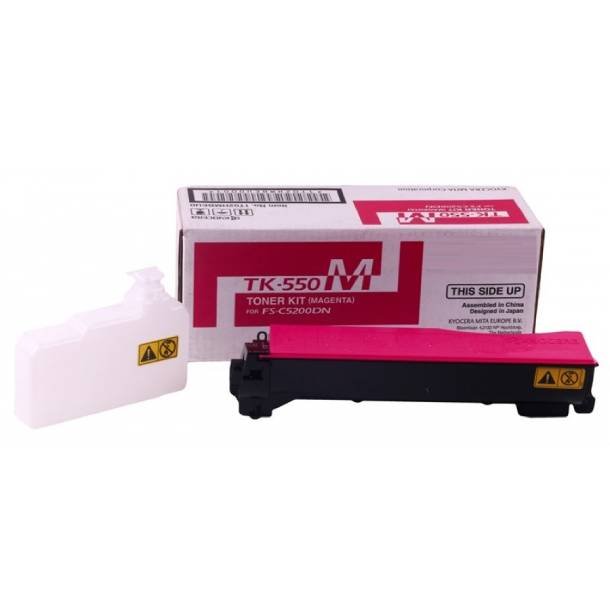Kyocera TK-550 M - Magenta 6000 sider  - Original lasertoner 1T02HMBEU0