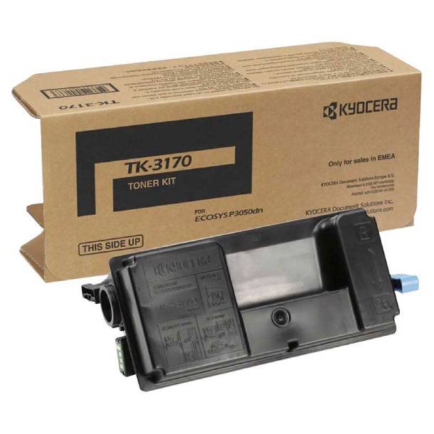 Kyocera TK-3170 BK Original lasertoner (15500 sidor)