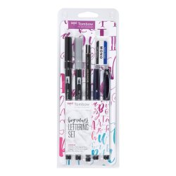 Tombow Hand Lettering Set Beginner, 6 produkter og guide til hndskrift