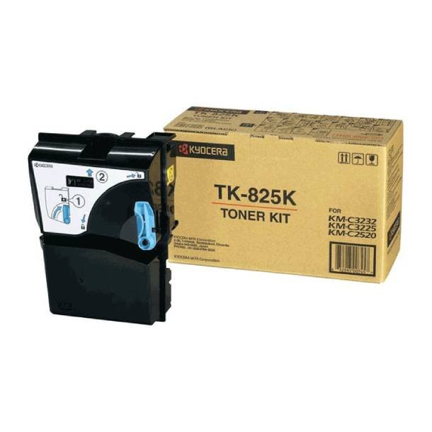 Kyocera TK-825 BK Original lasertoner (15000 sidor)