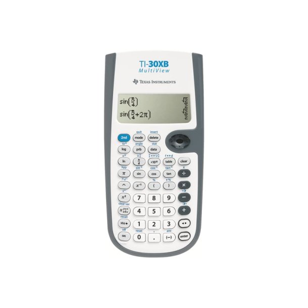 Texas calculator TI-30XB MultiView. Battery