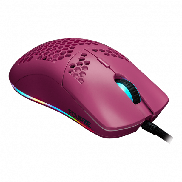 Fourze GM800 Gaming Mouse, Pink