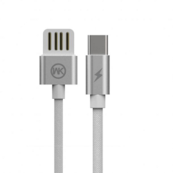 USB - USB-C kabel - 1 meter, vit