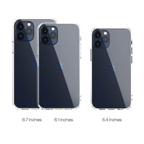 SERO iPhone cover, vattenavvisande, iPhone 12 Pro Max (6,7 tum), transparent