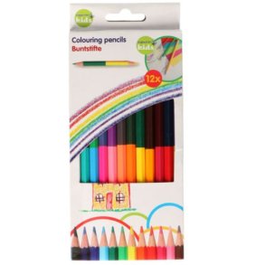 Creative Kids Colored Pencils - double-sided, 12 pcs