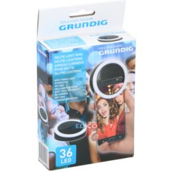 Grundig Selfie Ring Light f&ouml;r mobiltelefoner