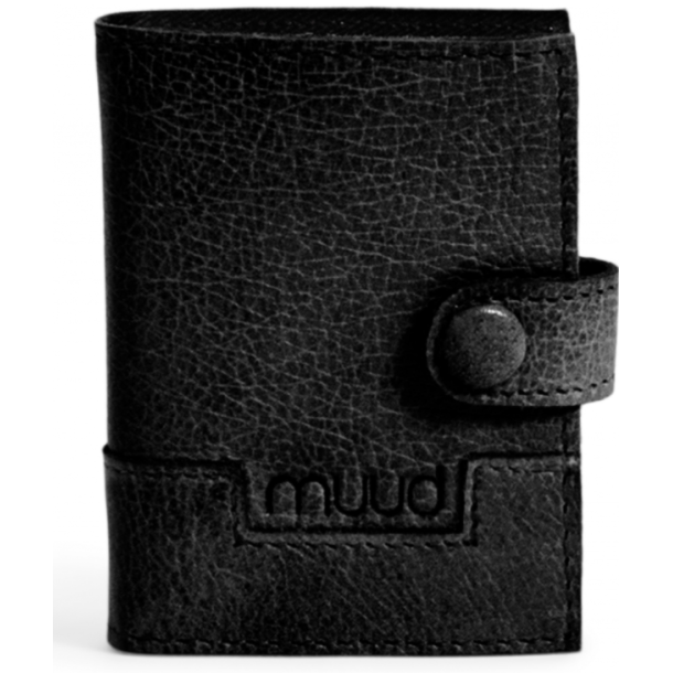 muud Edy case for needles, leather, black