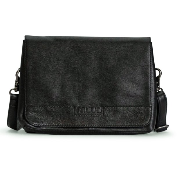 muud Fee crossbody, leather, black