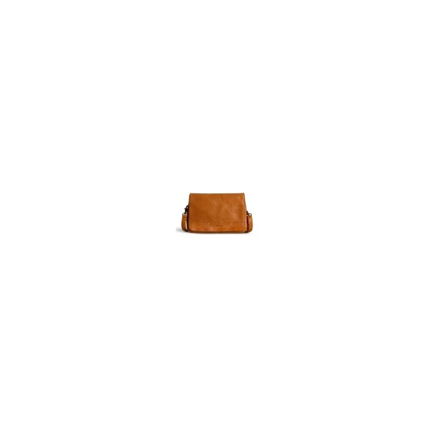 muud Fee crossbody, leather, whisky