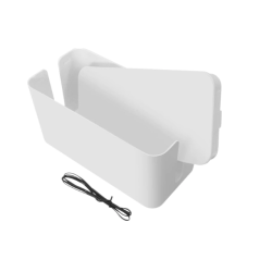 Kabelskjuler - 32 x 13,5 x 12,7 cm, hvid (mellem)