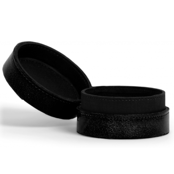 Muud Emeli Etui - L&auml;der, Svart