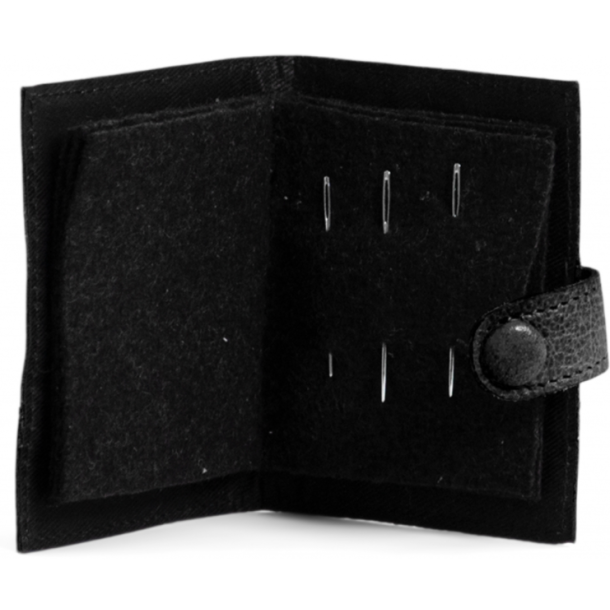 Muud Edy Etui f&ouml;r Nlar - L&auml;der, Svart