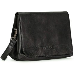 Muud Fee Crossbody - L&auml;der, Svart