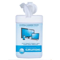 Grundig antibakt renseservietter 50 stk