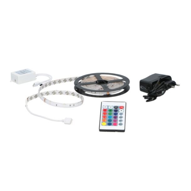 Grundig LED-stripe 3 m med 90 LED inkl.Fj&auml;rrkontroll