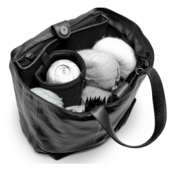 Muud Hiba V&auml;ska - L&auml;der, Svart