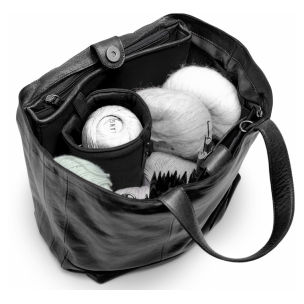 Muud Hiba V&auml;ska - L&auml;der, Svart