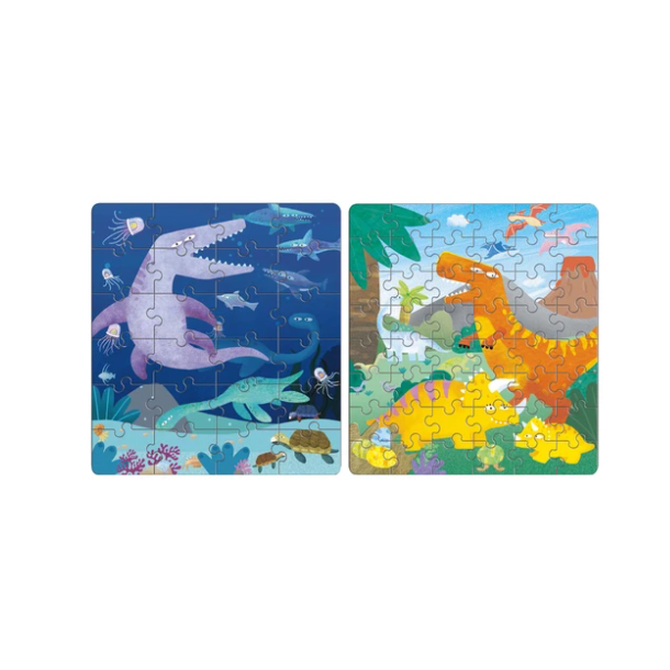 mierEdu Magnetisk puslespil - 2 i 1 Dinosaur