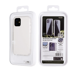 iPhone 13-fodral - vattenavvisande, 6,1", transparent