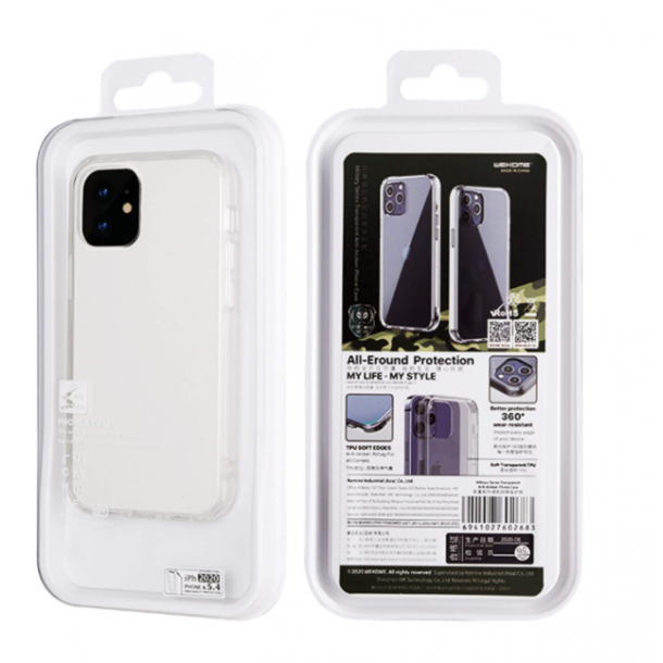 iPhone 13 Pro Max-fodral - vattenavvisande, 6,7", transparent
