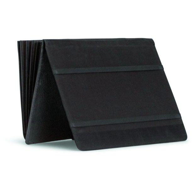 Muud Fiola Etui f&ouml;r M&ouml;nster - L&auml;der, Svart