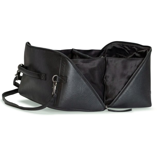 Muud Cleo XL All-in-One V&auml;ska - L&auml;der, Svart