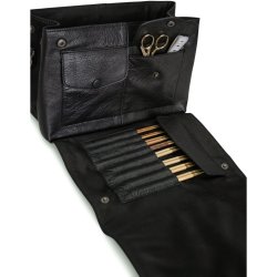 Muud Fee Crossbody - L&auml;der, Svart