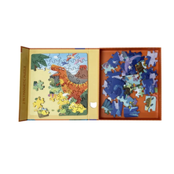 mierEdu Magnetisk puslespil - 2 i 1 Dinosaur