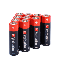 Verbatim Alkaline batterier AA / LR6 10-pack