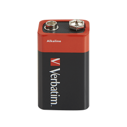 Verbatim Alkaline batteri 9V / 6LF22 1-pack