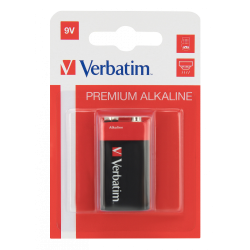 Verbatim Alkaline batteri 9V / 6LF22 1-pack