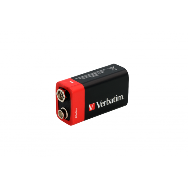 Verbatim Alkaline batteri 9V / 6LF22 1-pack