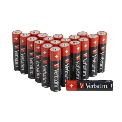Verbatim Alkaline AA batterier (20 st)