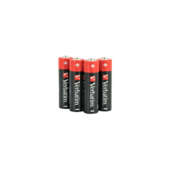 Verbatim Alkaline AA-batterier, 4 st.