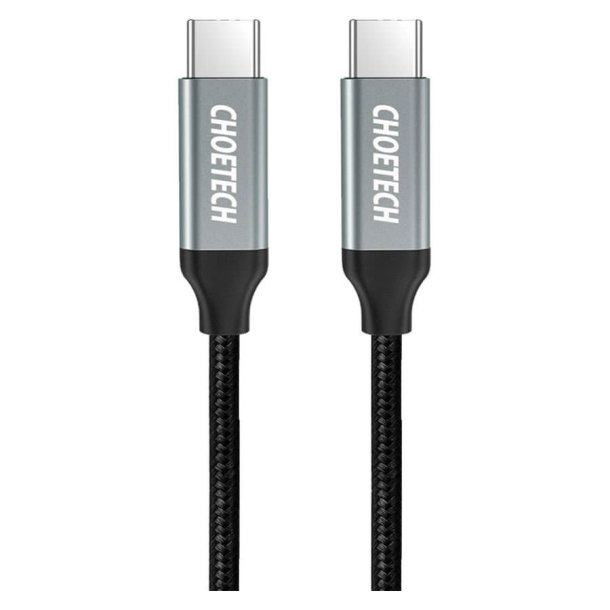 Choetech Kabel, USB-C PD, 1.8 m, sort