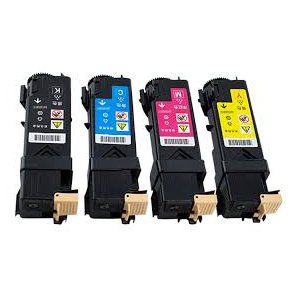 Xerox Phaser 6125 combo pack 4 stk lasertoner - kompatibel - BK/C/M/Y 5000 sider