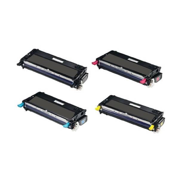 Xerox Phaser 6280 combo pack 4 stk lasertoner - Kompatibel - BK/C/M/Y 24700 sider