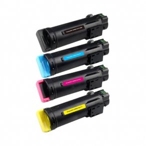 Xerox Phaser 6510 combo pack 4 stk lasertoner - kompatibel - BK/C/M/Y 12700 sider