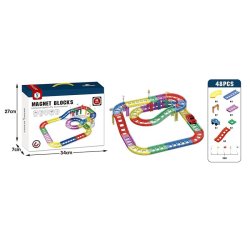 Magnet Blocks bilbane, 48 dele