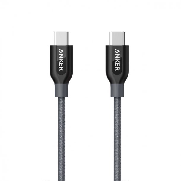 Anker Powerline+ USB-C til USB-C 2.0 0,9 m, Gr