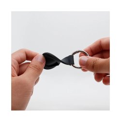 SERO AirTag silikon&ouml;verdrag m.nyckelring/karbinhake, gr