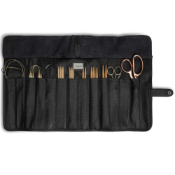 Muud Bea Etui f&ouml;r Stickor - L&auml;der, Svart