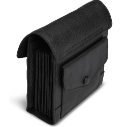 Muud Betina Etui f&ouml;r Stickor - L&auml;der, Svart