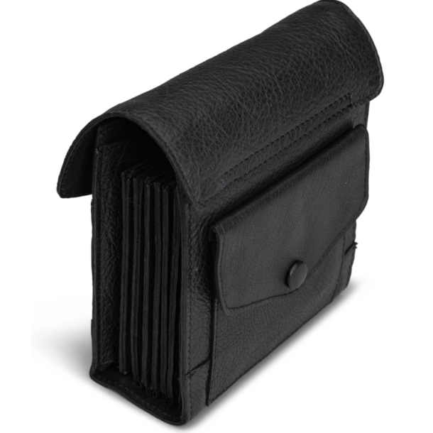 Muud Betina Etui f&ouml;r Stickor - L&auml;der, Svart