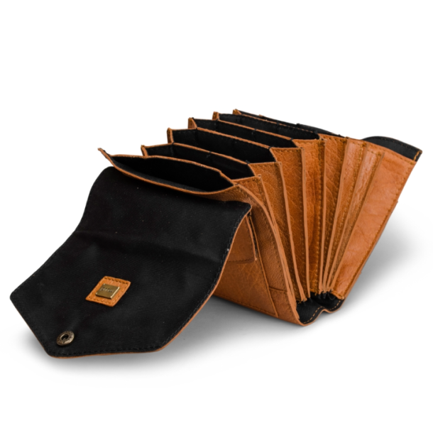 Muud Betina Etui f&ouml;r Stickor - L&auml;der, Whisky