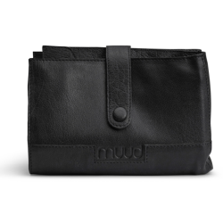 Muud Billie Multifunktion Strikketui - L&auml;der, Svart