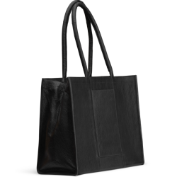 Muud Bina XL V&auml;ska - L&auml;der, Svart