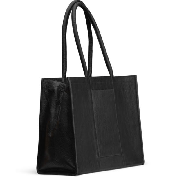 Muud Bina XL V&auml;ska - L&auml;der, Svart